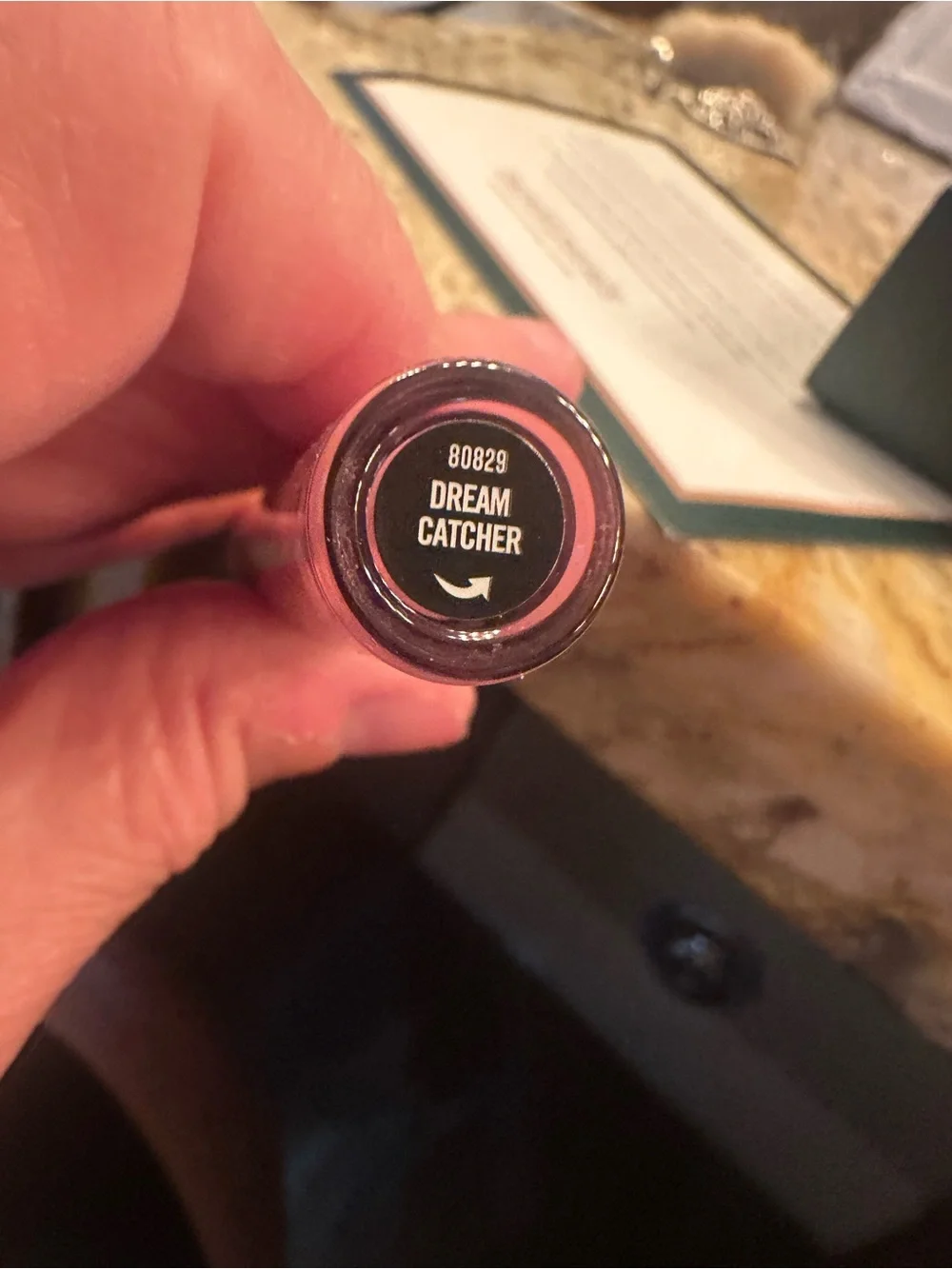 bareMinerals Makeup Set in Black and Gold with Pink Lip Gloss